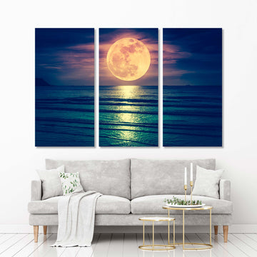 Full Moon Canvas Print №4000